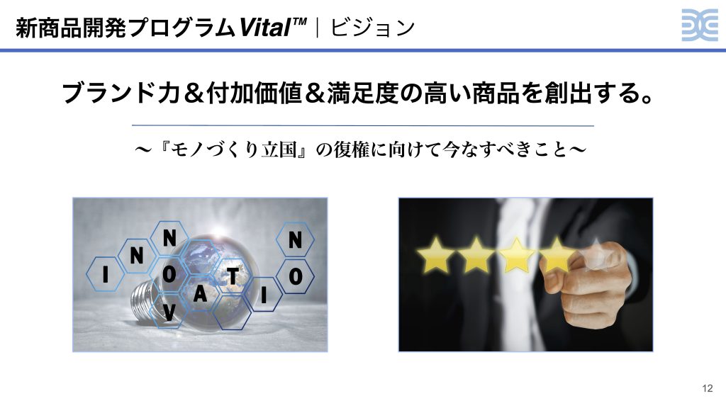 新商品開発プログラムVital™︎ ビジョン